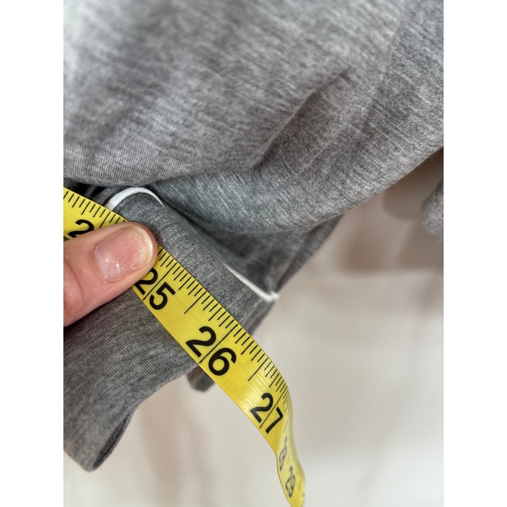 Cozy Earth Women XL Gray Bamboo Long Sleeve Pajama Top Button Down Sleep Shirt - Picture 9 of 9